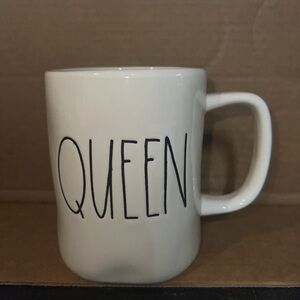 Rae Dunn Cream Queen Mug